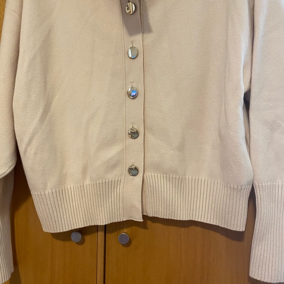 Zara knit jacket/ sweater with buttons - Picture 4 of 4